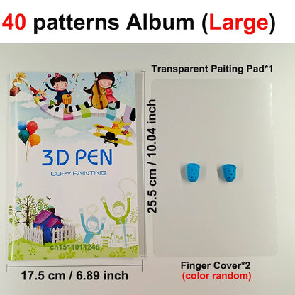 3D Pen 3D Printing Pen Children DIY Drawing Pens PLA Filament Birthday Christmas Boys Girls Gift for Kids with Travel Case